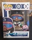 Funko Pop MLB J.P. CRAWFORD #3 Seattle Mariners SGA T-Mobile Park Exclusive New