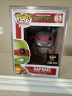 Funko Pop! TMNT Grey Scale Raphael #61 Alamo City Comic Con 2000 Pcs W/Protector