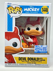 Funko Pop! Disney Mickey & Friends Devil Donald w/ Pumpkin #1446 w/ Protector