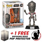 FUNKO POP VINYL STAR WARS THE MANDALORIAN IG-11 MARSHALL #718 EXCLUSIVE