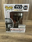 Funko POP! Star Wars The Mandalorian Chrome Amazon Exclusive #345 w/Protector