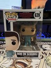 Stranger Things Bob in Scrubs Funko Pop #639 Imperfect Box AS IS