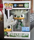 Funko Pop: SILVER as GREEN LANTERN #592 DC x Sonic the Hedgehog Target Exclusive