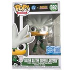 Funko Pop! Silver As Green Lantern 592 DC x Sonic the Hedgehog Target Exclusive
