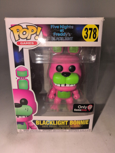 Funko Pop! Games 378 Five Night's at Freddy's Blacklight Bonnie Game Stop Exclus
