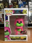 Funko Pop Games Blacklight Bonnie #378 Gamestop Exclusive FNAF