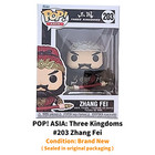 Funko Pop! Asia Three Kingdoms Zhang Fei #203 Vinyl Figure (New with Protector)