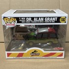 Funko Pop! Moment Jurassic Park T. Rex Breakout: Dr. Alan Grant #1382 Vinyl