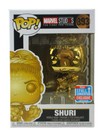 Funko Pop Shuri Gold Chrome Vinyl Figure #393 Fall Convention Exclusive Marvel