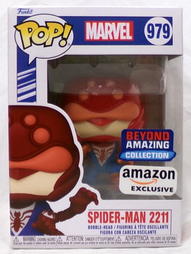 Funko Pop! Marvel Beyond Amazing 979 Spider-Man 2211 Amazon Vinyl Figure New