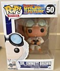 FUNKO POP Movies #50 . Dr Emmett Brown . Back to the Future (VAULTED)