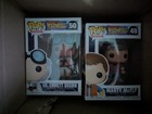 Funko POP! Movies Back to the Future Marty McFly #49 and Dr. Emmett Brown #50