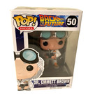 Back To The Future Funko Pop Dr. Emmett Brown #50 Movies Vinyl Doc Figurine NIB