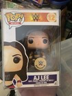 WWE AJ Lee Funko Pop Exclusive #12 (Vaulted) Box only No Pop See Pictures