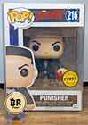 Funko POP! Marvel Daredevil Punisher #216 CHASE Rare Vaulted w/Pop Protector