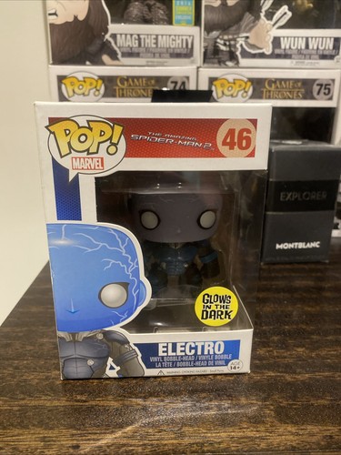 Funko Pop Marvel #46 The Amazing Spider-Man 2 Electro (Glow In The Dark)