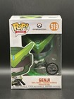 Funko Pop Games Overwatch Genji Blizzard EXCLUSIVE #519 W/ Protector