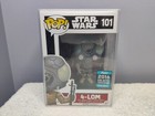 Funko Pop Star Wars 4-Lom Galactic Convention Exclusive 2016 #101 w/Protector