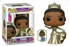 GOLD Princess Tiana + Pin 224 FUNKO SHOP POP VINYL NEW in Box