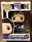 NEW IN BOX HARD TO FIND FUNKO POP! NHL NEW YORK RANGERS ARTEMI PANARIN #61