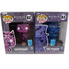 Funko Pop Art Series Catwoman #62 The Penguin #63 Batman Returns Special Edition