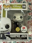 Funko POP! Nightmare Before Christmas VAMPIRE JACK Skellington Figure DAMAGED BX