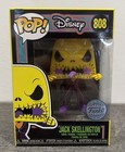 FUNKO POP! Disney Nightmare Before Christmas Jack Skellington #808 Blacklight