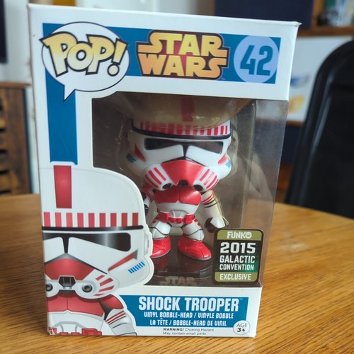 Funko Pop Star Wars - Shock Trooper #42 - 2015 Galactic Convention Exclusive