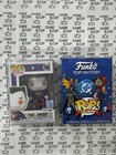 Funko Pop Metallic Joker LE 1000 NYCC 25 Exclusive DC Pop Mystery + Protector