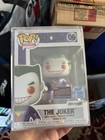 Funko Pop Metallic Joker LE 1000 NYCC 25 Exclusive DC Pop Mystery + Protector