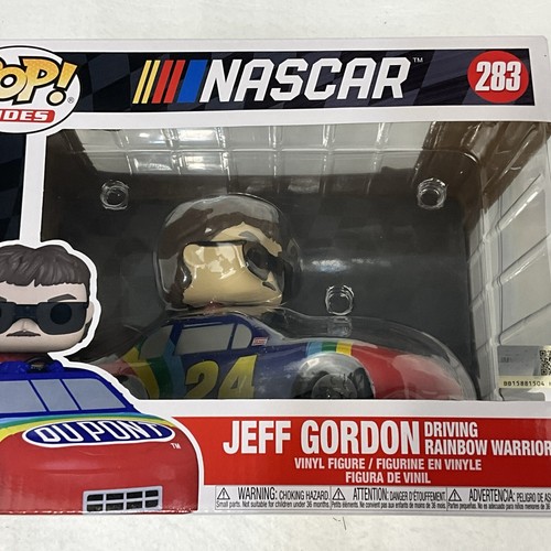 Funko Pop Rides NASCAR JEFF GORDON Driving Rainbow Warrior 283 Vinyl Figure