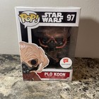 Funko Pop! Star Wars Plo Koon #97 Walgreens Exclusive Vinyl Box Bottom Worn NIB
