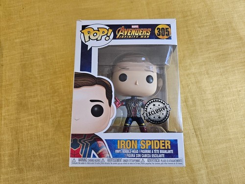 Funko POP #305 Iron Spider (Unmasked) Marvel Avengers Infinity War FP0003
