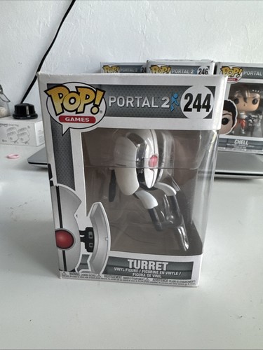 Funko POP! Games Portal 2 Turret #244 Vinyl Figure Vaulted W/ Protector