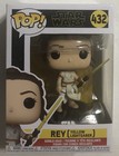 New Funko Pop Star Wars Rey (Yellow Lightsaber) Bobble-Head Figure #432 *NIB*