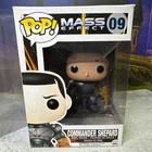 RARE Funko Pop! Games Mass Effect Commander Shepard #09 NIB