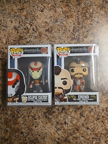 Funko Pop! Vinyl: Horizon Zero Dawn Erend #258 and Escape Cultist #259