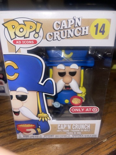 Funko Pop! Cap’N Crunch Capn Crunch Captain Crunch #14 Ad Icons Target Exclusive