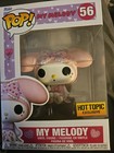Funko Pop! Vinyl My Melody Sanrio #56 Hot Topic Exclusive Pink White Figure