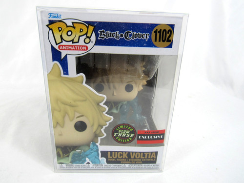 Funko Pop Luck Voltia Black Clover #1102 Glow Chase AAA Anime Exclusive