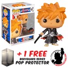 FUNKO POP VINYL BLEACH ICHIGO #1087 EXCLUSIVE VINYL FIGURE + PROTECTOR