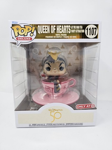Funko Pop! Delux Disney 50th Queen of Hearts #1107 Target Exclusive - NEW