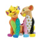 Disney 2025 Romero Britto Pop Lion King Simba & Nala Figurine 6017587