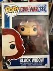 Funko Pop! Vinyl: Marvel Captain America: Civil War Black Widow #132