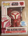 Star Wars Bo-Katan Kryze #497 Funko Pop Exclusive Valentines Day Special Edition