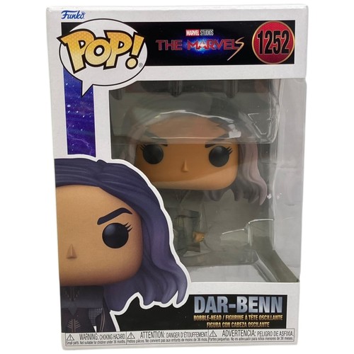 Funko Pop The Marvels Dar-Benn #1252 Vinyl Bobblehead Figure Marvel Studios