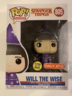 Funko POP Will The Wise #805 Stranger Things Target Exclusive GID Vaulted