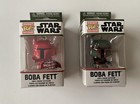 2x Boba Fett Star Wars Funko Pop Pocket Keychain
