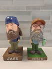 Duck Dynasty Talking Jase & Uncle Si Wacky Wobblers 7" Bobbleheads 2013 Funko