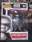 Star Wars Funko Pop! #91 Captain Phasma (Chrome) Smugglers Bounty